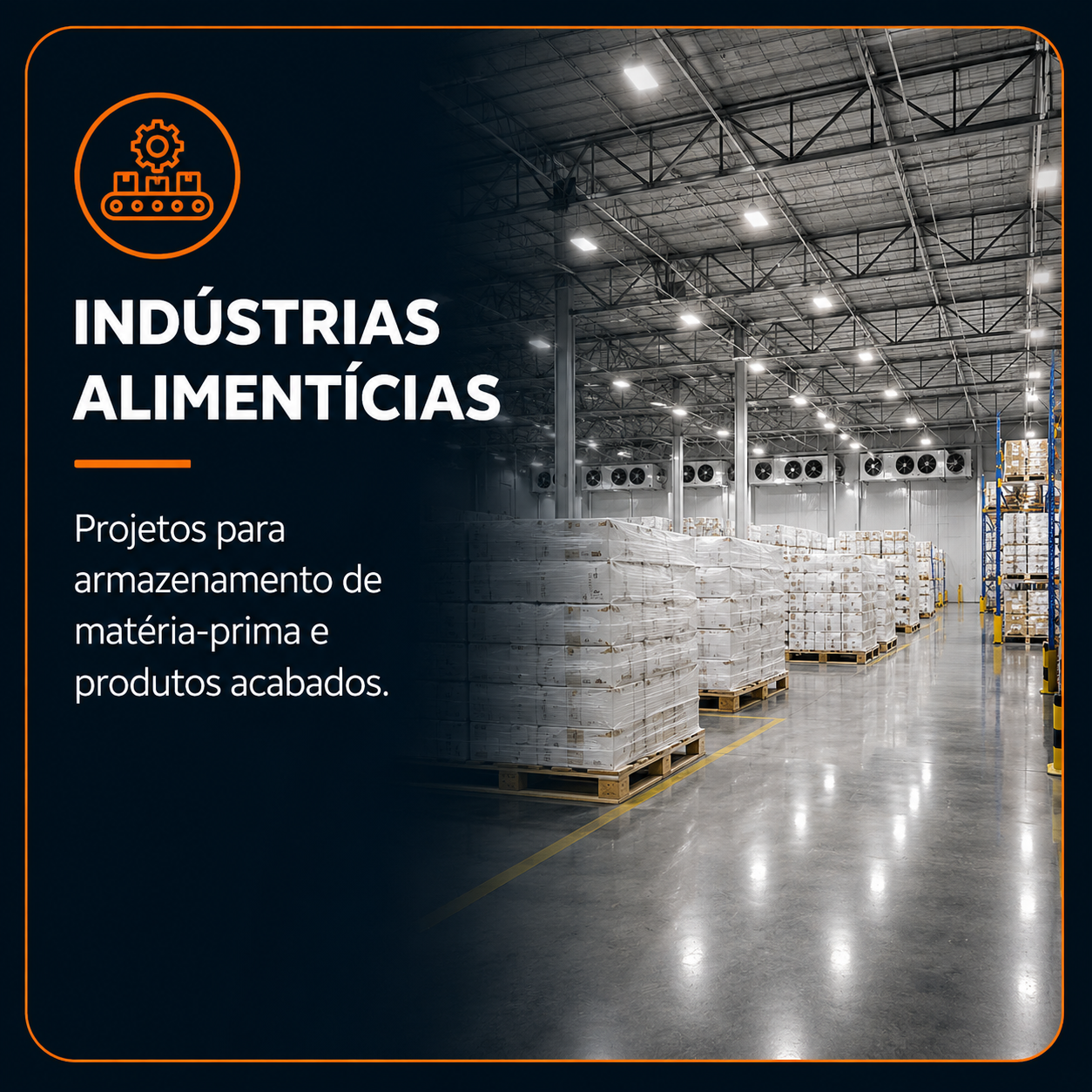 Projeto e montagem de câmaras frias industriais em São Paulo com engenharia especializada e soluções completas para indústrias.